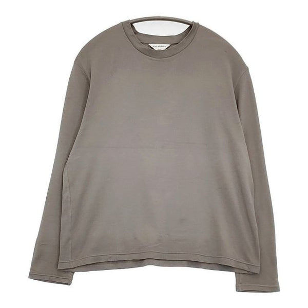 mina perhonen taivas ai 8458u コットン サイズM 長袖Ｔシャツ カットソー ロンＴ グレー レディース ミナペルホネン【中古】5-1109M∞