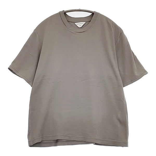 mina perhonen taivas ai8457u サイズM 無地 半袖Ｔシャツ カットソー グレー レディース ミナペルホネン【中古】5-0725S♪