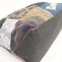 mina perhonen piece bag ピースバッグ パッチワーク トートバッグ ネイビー 多色 レディース ミナペルホネン【中古】5-0808G◎