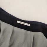 mina perhonen os5648 forest girl 刺繍 スカート 濃紺 ネイビー レディース ミナペルホネン【中古】5-1109M∞