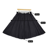 mina perhonen os5648 forest girl 刺繍 スカート 濃紺 ネイビー レディース ミナペルホネン【中古】5-1109M∞