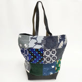 mina perhonen peace bag pi0002 wolf & flower ピースバッグ パッチワーク トートバッグ 多色 レディース ミナペルホネン【中古】5-0808G◎