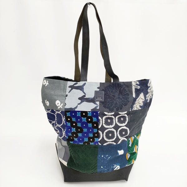 mina perhonen peace bag pi0002 wolf & flower ピースバッグ パッチワーク トートバッグ 多色 レディース ミナペルホネン【中古】5-0808G◎