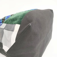 mina perhonen peace bag pi0002 wolf & flower ピースバッグ パッチワーク トートバッグ 多色 レディース ミナペルホネン【中古】5-0808G◎