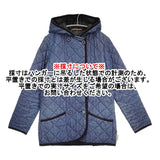 Traditional Weatherwear デニム キルティングフードコート サイズ36 キルティングジャケット ネイビー レディース トラディショナルウェザーウェア【中古】5-1128T♪