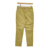 LOISIR B0113LFP623 サイズ38 セルロース混 ストレッチ パンツ イエロー レディース ロワズィール【中古】5-1109G∞