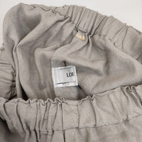 LOISIR イージージョガーパンツ B0122LFP612 リネン パンツ グレー レディース ロワズィール【中古】5-0824M∞