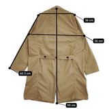 Ordinary fits コットン コート ベージュ レディース オーディナリーフィッツ【中古】5-0924M∞