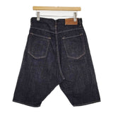 DMG.Brocante 10.5ozストレッチデニム5Pトラヴァイユショーツ サルエルパンツ ネイビー レディース ディーエムジー/ドミンゴブロカント【中古】5-0924M∞