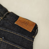 DMG.Brocante 10.5ozストレッチデニム5Pトラヴァイユショーツ サルエルパンツ ネイビー レディース ディーエムジー/ドミンゴブロカント【中古】5-0924M∞