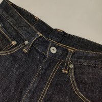 DMG.Brocante 10.5ozストレッチデニム5Pトラヴァイユショーツ サルエルパンツ ネイビー レディース ディーエムジー/ドミンゴブロカント【中古】5-0924M∞