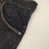 DMG.Brocante 10.5ozストレッチデニム5Pトラヴァイユショーツ サルエルパンツ ネイビー レディース ディーエムジー/ドミンゴブロカント【中古】5-0924M∞