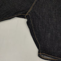 DMG.Brocante 10.5ozストレッチデニム5Pトラヴァイユショーツ サルエルパンツ ネイビー レディース ディーエムジー/ドミンゴブロカント【中古】5-0924M∞
