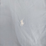 RALPH LAUREN サイズ9 刺繍 ワンポイント 半袖シャツ ライトブルー レディース ラルフローレン【中古】5-0725S♪