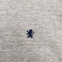 GYMPHLEX 半袖 サイズ14 刺繍 ワンポイント スウェット グレー レディース ジムフレックス【中古】5-0725S♪