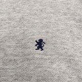 GYMPHLEX 半袖 サイズ14 刺繍 ワンポイント スウェット グレー レディース ジムフレックス【中古】5-0725S♪