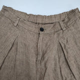 blue willow リネン イージー パンツ ベージュ レディース ブルーウィロウ【中古】5-0824M∞