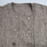 nest Robe 01151-1064 リネン ノーカラー コート ベージュ レディース ネストローブ【中古】5-0824M∞