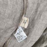 nest Robe 01151-1064 リネン ノーカラー コート ベージュ レディース ネストローブ【中古】5-0824M∞