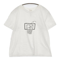YAECA STOCK 丸胴 CREW NECK TEE KEN KAGAM サイズS 89014 半袖Ｔシャツ カットソー ホワイト レディース ヤエカ【中古】5-0725S♪