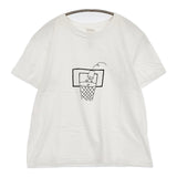 YAECA STOCK 丸胴 CREW NECK TEE KEN KAGAM サイズS 89014 半袖Ｔシャツ カットソー ホワイト レディース ヤエカ【中古】5-0725S♪