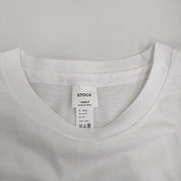 YAECA STOCK 丸胴 CREW NECK TEE KEN KAGAM サイズS 89014 半袖Ｔシャツ カットソー ホワイト レディース ヤエカ【中古】5-0725S♪