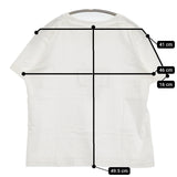 YAECA STOCK 丸胴 CREW NECK TEE KEN KAGAM サイズS 89014 半袖Ｔシャツ カットソー ホワイト レディース ヤエカ【中古】5-0725S♪