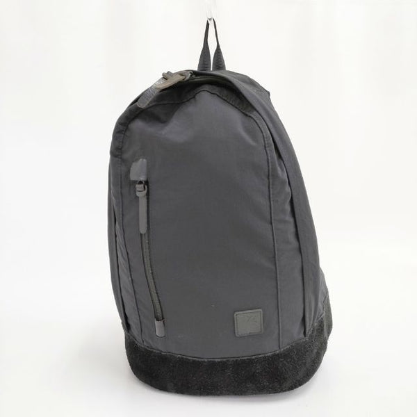 Y's YJ-I09-691 バックパック ナイロン 底レザー リュック・デイパック 23AW ブラック レディース ワイズ/Yohji【中古】5-1029G∞