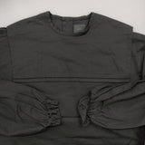 オオカミとフクロウ portom24055 オオカミと色づく 森のルルノット 定価15180円 ブラウス シャツ 24AW ブラック レディース【中古】5-1018M♪