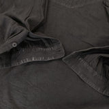 オオカミとフクロウ portom22029 オオカミとはじまりのリュカ プリーツ ブラウス シャツ ブラック レディース オオカミとフクロウ【中古】5-1109M∞