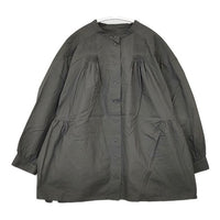 雨のリュウグウ オオカミとフクロウ 赤橙 portom20097 ブラウス シャツ チャコールグレー レディース 雨のリュウグウ【中古】5-0824M∞
