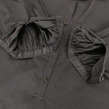 R&D.M.Co- コットンナイロン シャツワンピ プルオーバー ワンピース ネイビー レディース オールドマンズテーラー【中古】5-1109M∞