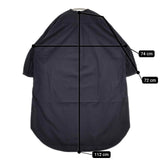 R&D.M.Co- コットンナイロン シャツワンピ プルオーバー ワンピース ネイビー レディース オールドマンズテーラー【中古】5-1109M∞