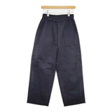 休日と詩 portom21164 ビターチョコレートパンツ コットン イージー パンツ ネイビー レディース 休日と詩【中古】5-1109G∞