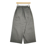 オローネ portom21110 コットン ワイド イージー パンツ グレー レディース オローネ【中古】5-1109G∞