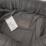 オローネ portom21110 コットン ワイド イージー パンツ グレー レディース オローネ【中古】5-1109G∞