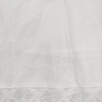 オオカミとフクロウ フクロウと湖畔とバイオリンとゆらぎ 定価16280円 レース ギャザー ロングスカート 24SS ホワイト レディース【中古】5-0718M♪