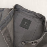 オオカミとフクロウ portom21123 フクロウと恥ずかしがり屋のポポ コットンドレス ワンピース チャコールグレー レディース オオカミとフクロウ【中古】5-1109M∞