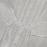 オオカミとフクロウ portom21022 フクロウと月光の白クジラ コットン ワンピース ホワイト レディース オオカミとフクロウ【中古】5-1109M∞