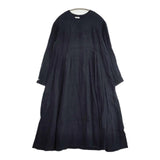 susuri 18-201 リネンモーンドレス ワンピース ネイビー レディース ススリ【中古】5-1109M∞