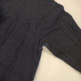 susuri 18-201 リネンモーンドレス ワンピース ネイビー レディース ススリ【中古】5-1109M∞