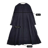 susuri 18-201 リネンモーンドレス ワンピース ネイビー レディース ススリ【中古】5-1109M∞