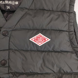 Danton JD-8750 INNER DOWN VEST インナー ダウンベスト チャコールグレー レディース ダントン【中古】5-0915T∞