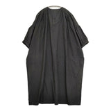 evam eva cotton lawn one-piece 定価28600円 E211T167 M スキッパー ギャザー ワンピース ブラック レディース エヴァムエヴァ【中古】5-0725M♪