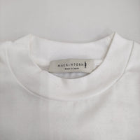 Mackintosh FALLA ドロップショルダーTシャツ 定価20900円 サイズ8 半袖 カットソー ホワイト レディース マッキントッシュ【中古】5-0725S♪