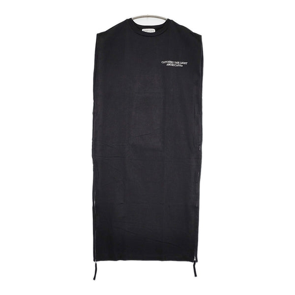 AMERICANA サイドジップ ノースリーブ ワンピース ブラック レディース アメリカーナ【中古】5-0725S♪