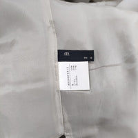 martinique ウールボイルプリーツスカート 定価27000円 ロングスカート グレー レディース マルティニーク【中古】5-0915T∞