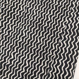 Lulu 日本製 インドコットン 総柄 ロングスカート ブラック ホワイト レディース ルル【中古】5-1109M∞