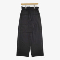 JOURNAL STANDARD ウォッシャブルコットンリネンVISストレートパンツ 定価16500円 25SS 黒 レディース ジャーナルスタンダード【中古】5-0718M♪