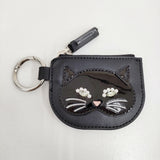 La TOTALITE 新品 別注CATコインケース 定価5500円 コインケース ブラック レディース ラトータリテ【中古】5-0718G♪